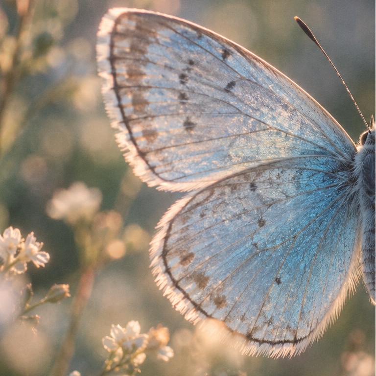 Butterfly Wings: Left wing