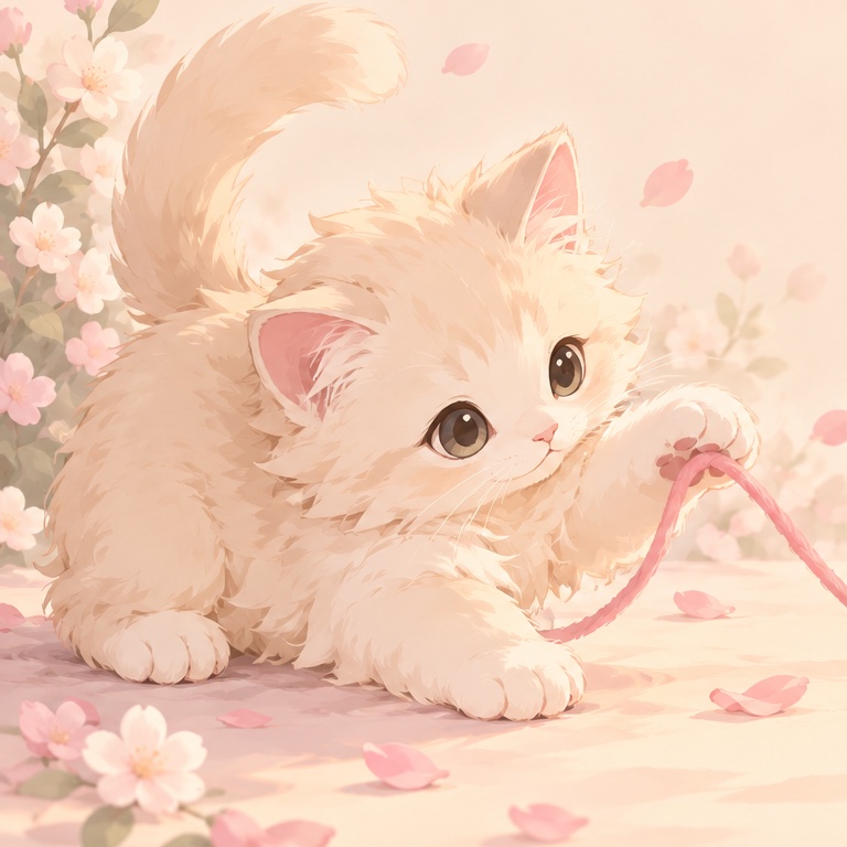 Kitten + Yarn: Kitten