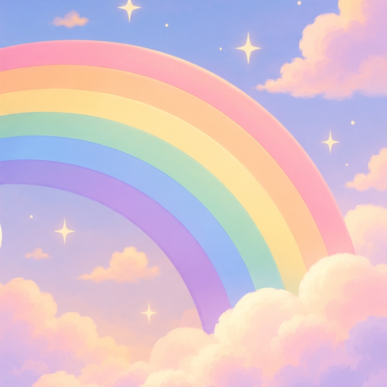 Cloud + Rainbow: Rainbow