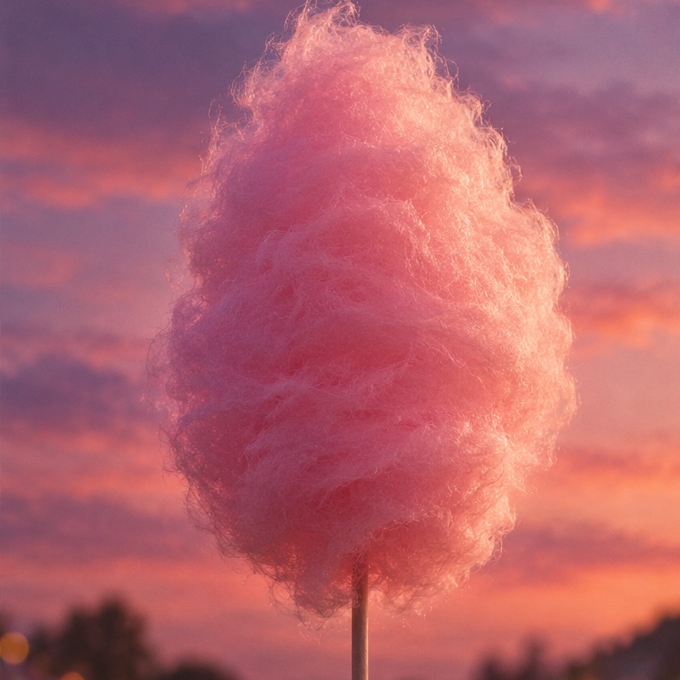 Fair Night: Cotton candy