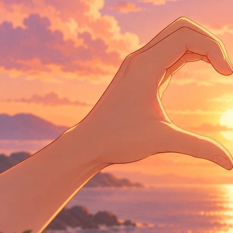 Hand Heart: Left hand