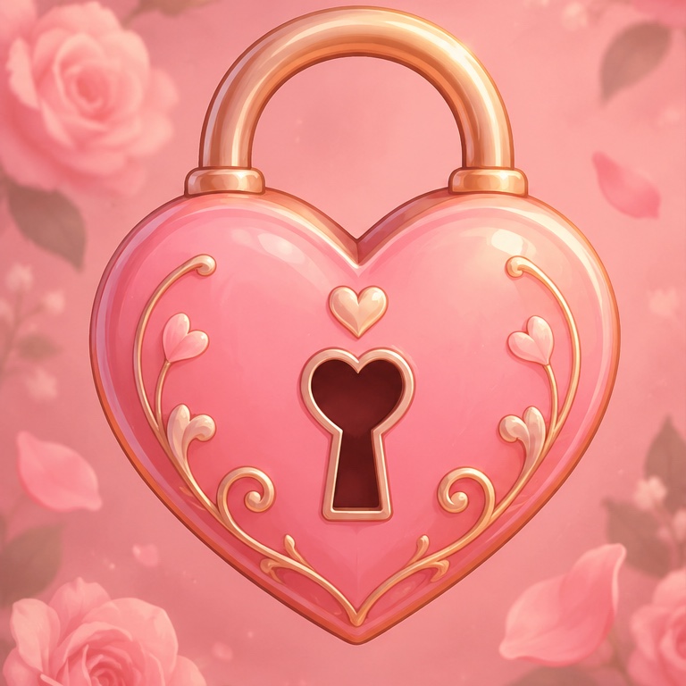 Lock + Key: Heart lock