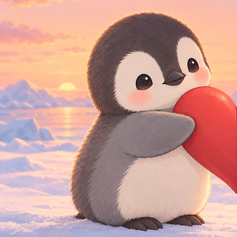 Penguin Heart: Penguin left